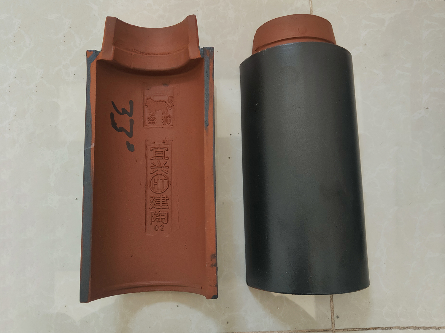 宜興寺廟筒瓦